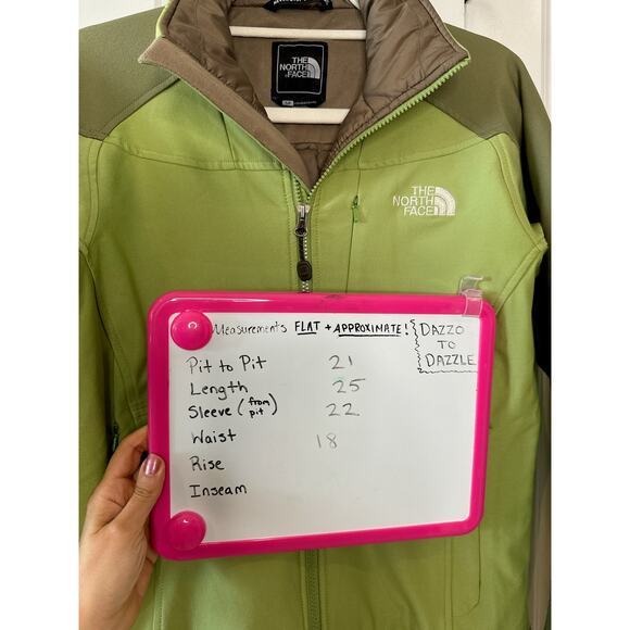 THE NORTH FACE Apex Green Bionic Soft Shell Jacket | Small - Picture 2 of 15